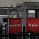 Closed down security terminal at the Miami International Airport from earlier this month